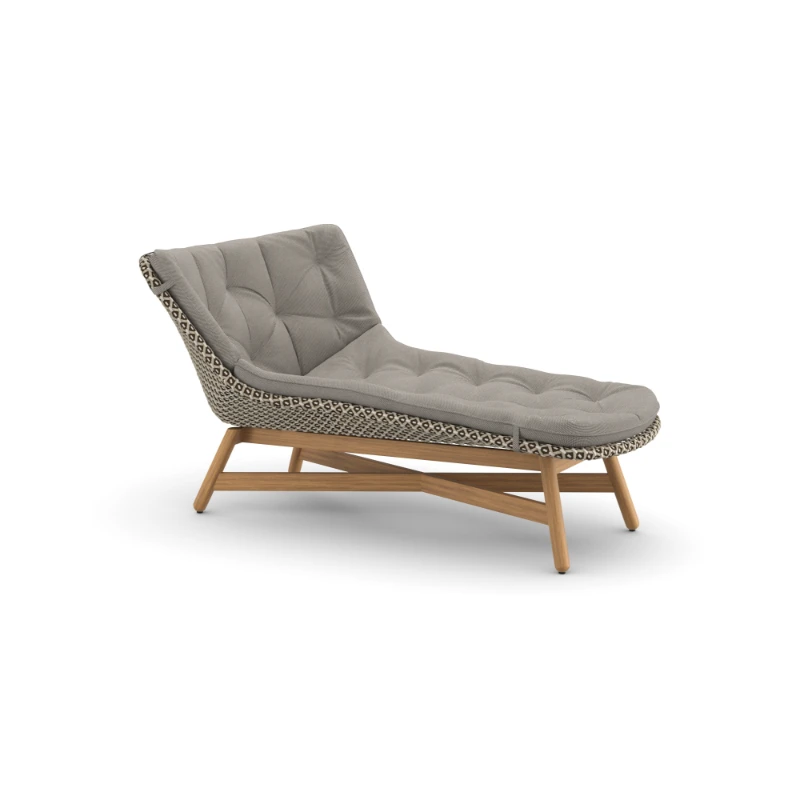 DEDON MBRACE Daybed / Sonnenliege • Teakholzgestell bei Arredare